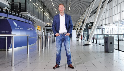 Henk Jan Gerzee (Schiphol): 'Onze ambitie: <i>superpowers</i> voor passagiers'