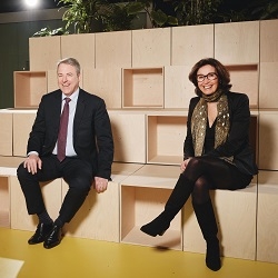 Esmée Ficheroux en Marc de Vreede over een digitaal coalitieverband