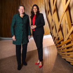 Janine Vos en Marjan Trompetter (Rabobank) zoeken naar nieuwe competenties